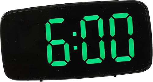 NUOBESTY Reloj despertador electrónico LED Reloj de oficina Reloj digital grande Reloj despertador Digital Reloj eléctrico Alarma Reloj despertador