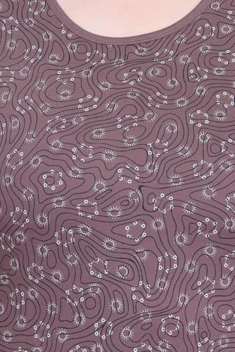 Image of RYSH Women's Plus Size Printed Longline Tops