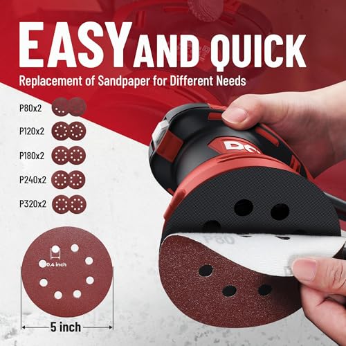 DCK KSA125 Random Orbital Sander