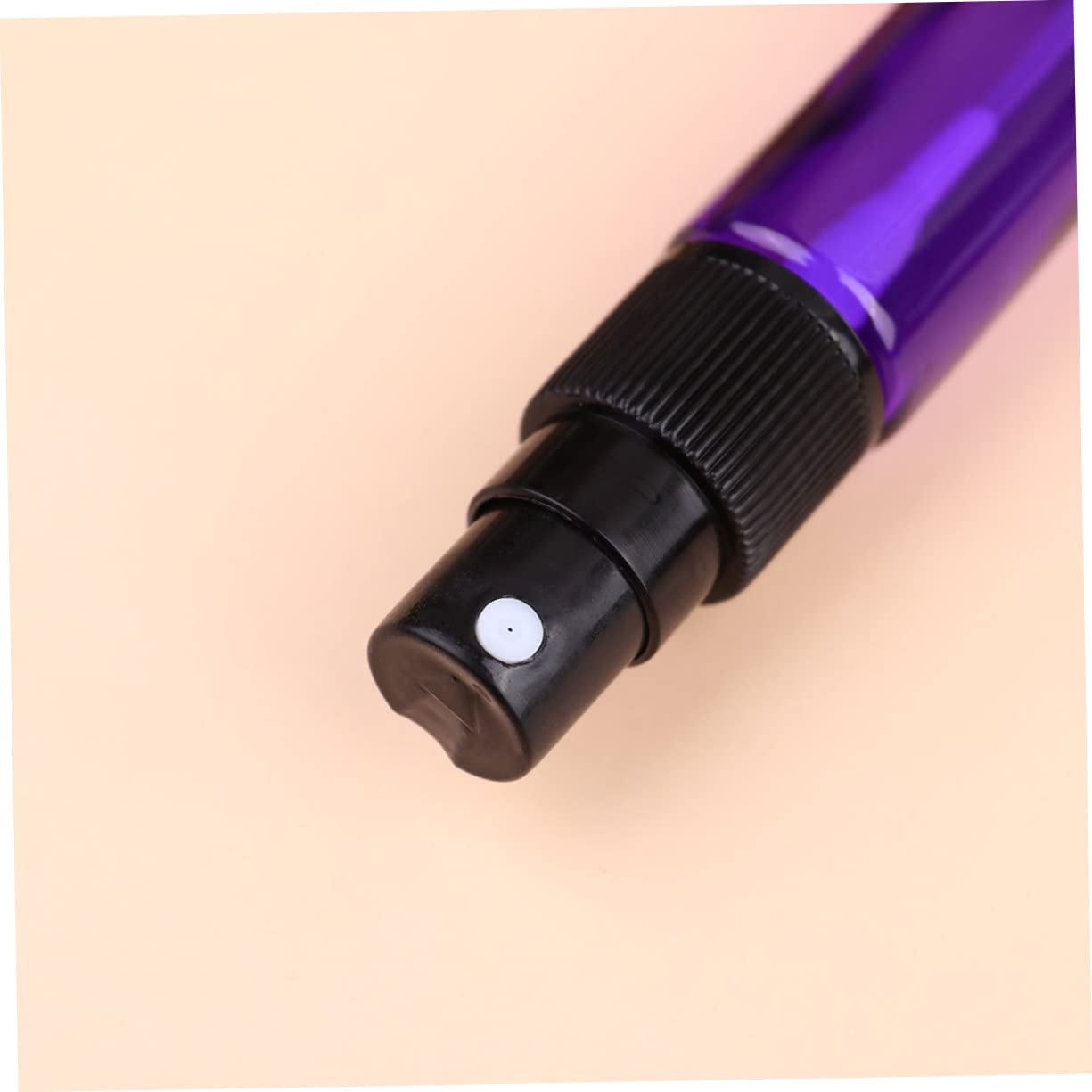 20 Stück 10ml Glas Sprühflaschen Wiederbefüllbar Tragbar für Parfüm und Ätherische Öle Reise Kosmetik Behälter Violett