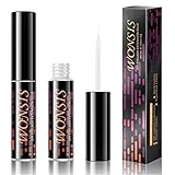 WONSIS Cluster Lashes Glue, Eyelash Glue for False Lashes Super Strong Hold 72 Hours Waterproof Gentle Eyelash Adhesive (White Glue)…