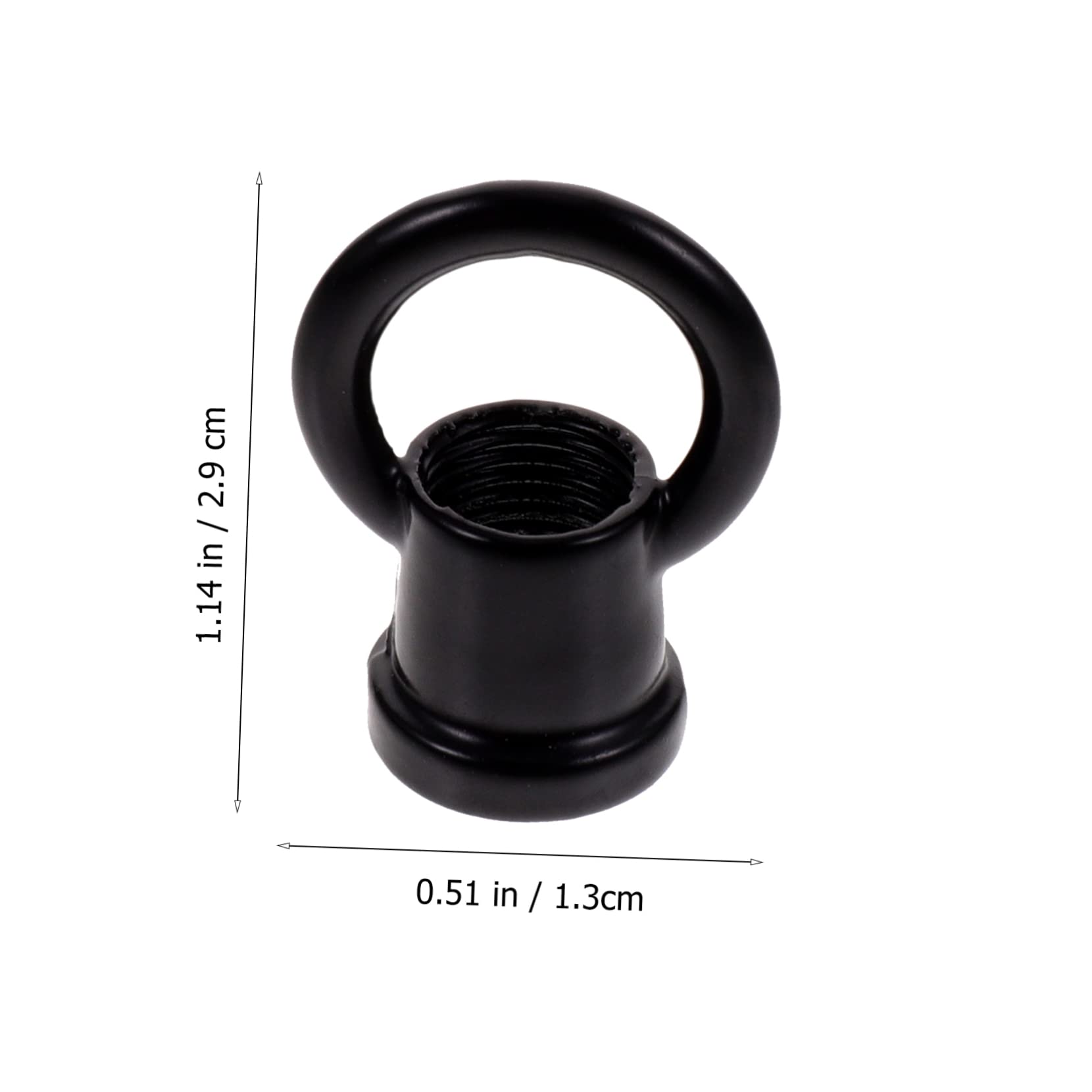 Cabilock 20Pcs Heavy Duty Ceiling Hooks for Hanging Pendant Lights Eye Nuts for Chandeliers Light Fixtures Sleek Design for Easy Repair