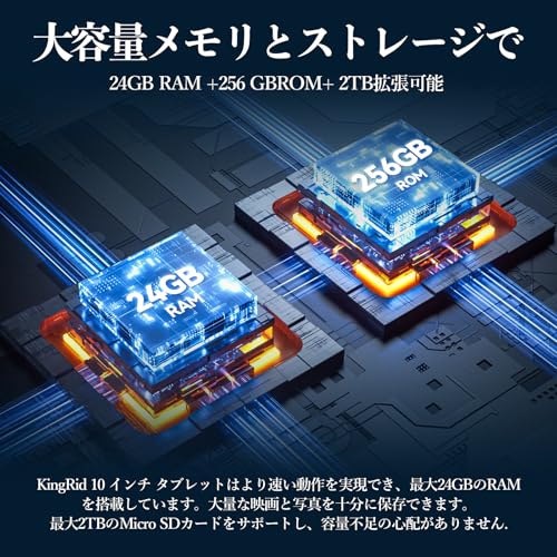 undefined 【Android 15 タブレット10インチ Wi-Fiモデル】新登場 T20 9点セット付き アンドロイドタブレット24GB+256GB+2TB拡張大容量、8コアCPU、デュアルバンドWiFi6+GPS付き+無線投影/PSE認証/Widevine L1 /Netflix対応/子供オンライン授業/無線投影、キーボード+フィルム+ケース付き ギフトに最適 高齢者 キッズtablet の商品画像 1
