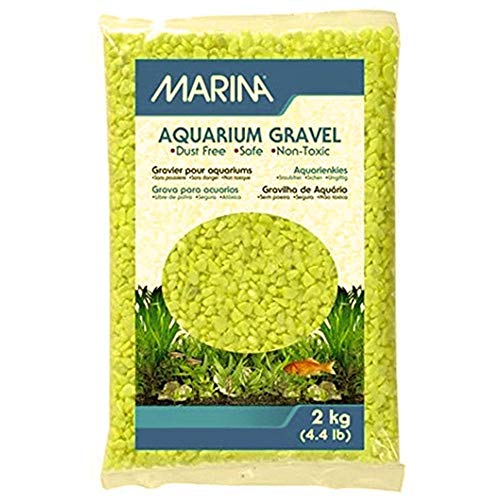 Marina (6 Gravier décoratif Jaune 2 kg