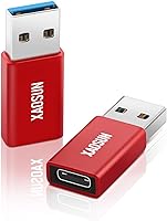 Vista 12 de XAOSUN [10 Gbps] Adaptador USB C hembra a USB macho (paquete de 2), adaptador 3.1 USB A a C, sincronización de datos SuperSpeed unilateral y carga
