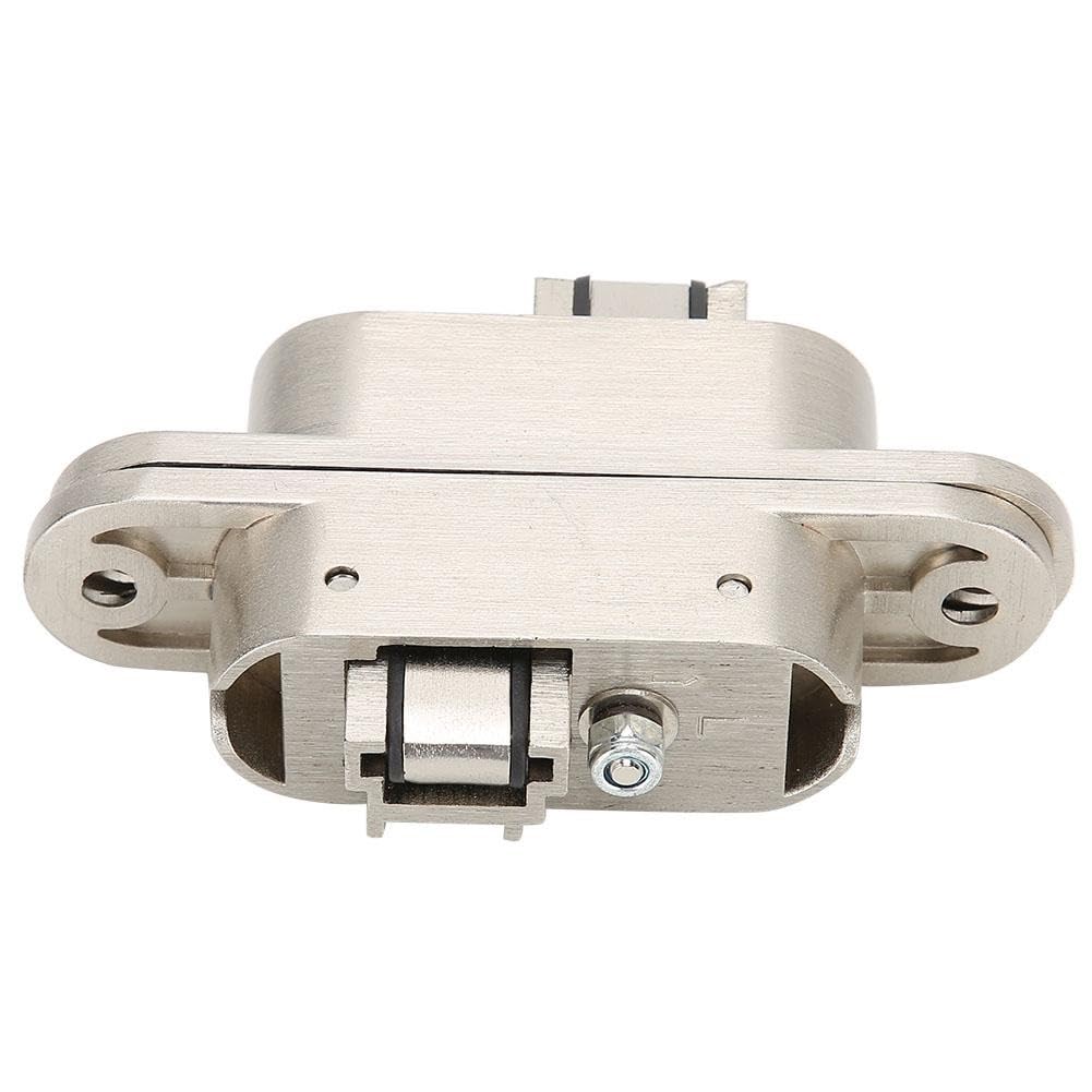 DEWIN Charnière invisible pour portes, dissimulée croisée réglable pour portes pliantes accessoire de quincaillerie de meubles à faible bruit, résistance à l'usure, ouverture de 180º(23 mm x 95 mm)