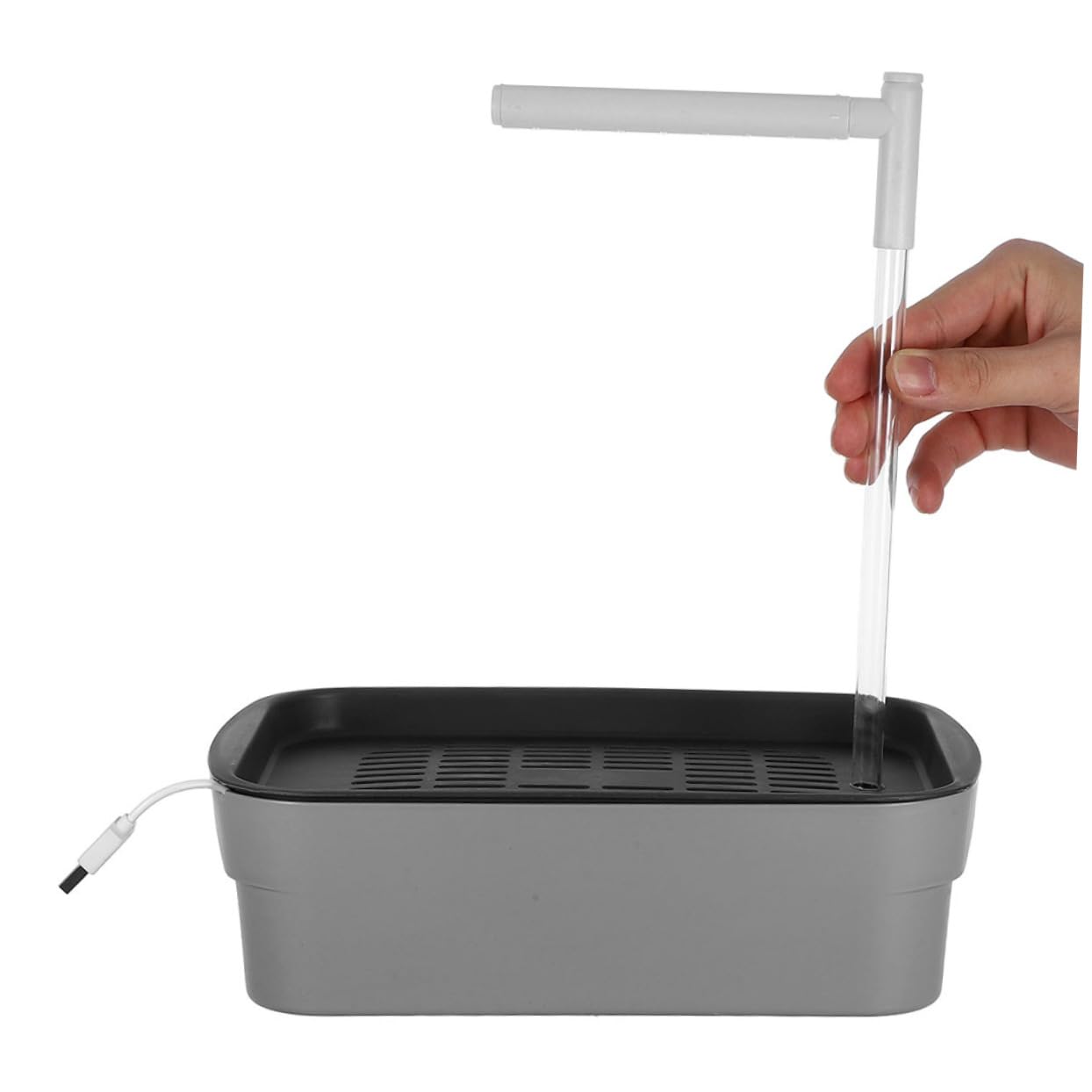 SUPVOX Bañera Automática para Pájaros de Interior Bañera para Loros Ducha Contenedor de Baño Automático para Periquitos y Cacatúas para Mascotas Higiene de Loros Jaulas