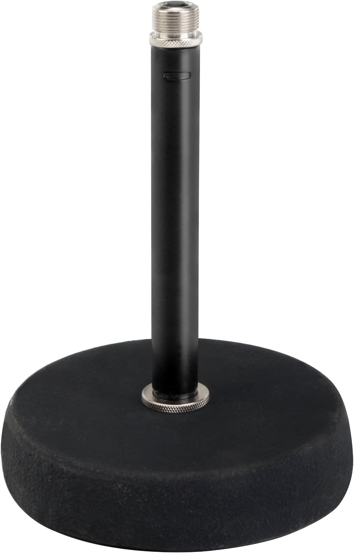 Depusheng 2 Stück Schreibtisch-Mikrofonständer – Verstellbar, Mit Mikrofonclip & Adapter
