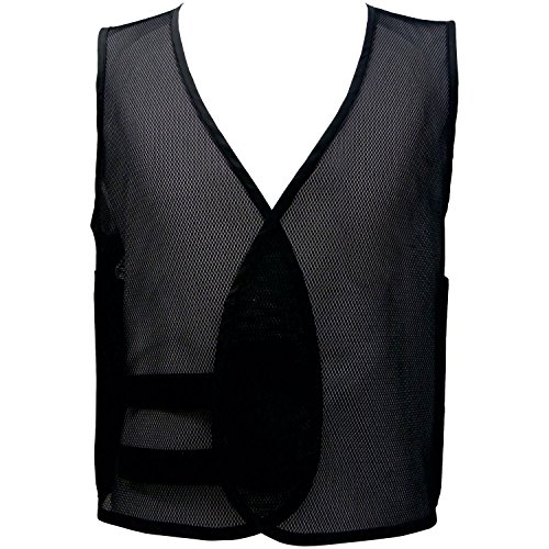 Amazon.co.jp: SOWA(ソーワ) メッシュベスト保冷剤入 ブラック F