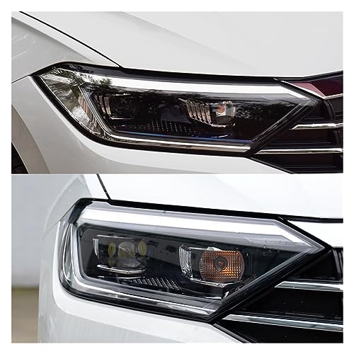 Abat-jour phare avant pour VW Jetta contre le jaunissement des vitres de voiture
