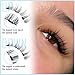Magnetic Eyelashes Manga Lashes Cat Eye No Glue Spiky Magneitc Lashes zanlufly No Eyeliner Magnetic Eyelashes Natural Clear Band False Eyelashes With Magnetic Applicator