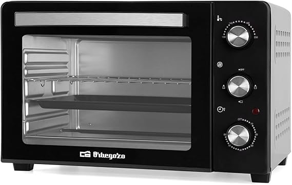 Orbegozo HO 300 Horno Eléctrico de Sobremesa, Capacidad 30 L, Temporizador,  Calor Superior e Inferior, 1500 W, Multicolor : Orbegozo: Amazon.es: Hogar  y cocina