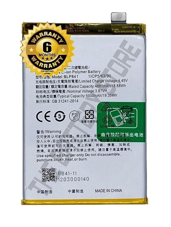 Image of Original BLP841 Battery for Realme 8 /8i Battery with 6 Month Warranty** (Sep109)