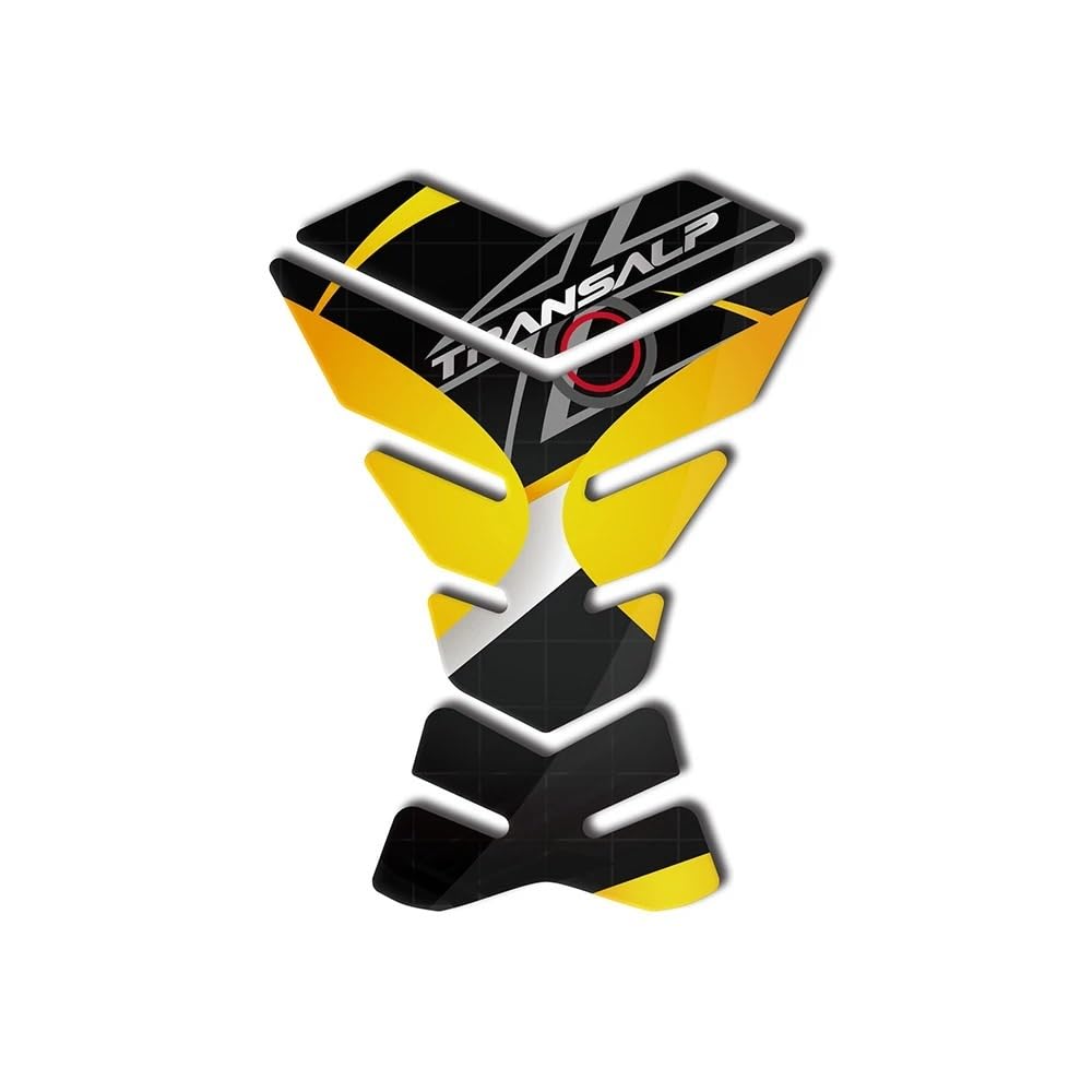 Adesivi per serbatoio da moto PER TRANSALP 600 650 XL650V XL750 Moto Rilievo Del Carro Armato Della Protezione 3D Gel Adesivo Decalcomania(Item 1)