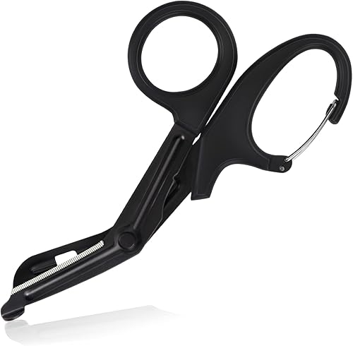 GRICARE Tijeras de trauma médicas con mosquetón, tijeras de lactancia con vendaje de 7.5 pulgadas, tijeras quirúrgicas con revestimiento de flúor disponible en Yaxa Colombia