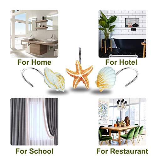 Mejores comprativas On-line Gancho decorativo para Cortina de Baño comprados en linea. 9 Imagen adicional