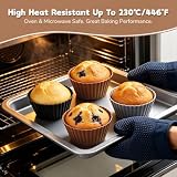 SUPER KITCHEN 9.2cm Duża silikonowa forma do muffinek na 12 szt.