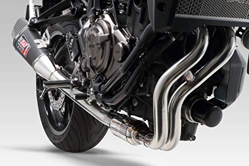 ヨシムラ フルエキゾースト MT-07 R-11 サイクロン 政府認証 機械曲 EXPORT SPEC メタルマジック 110-38C-5F20