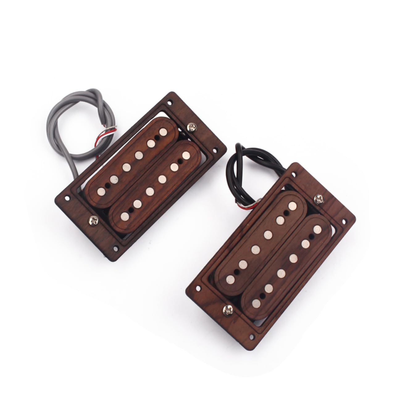 Pickup Humbucker in Palissandro per Chitarra Elettrica a 6 Corde | Ricambio per Modelli , Bilanciamento Classico, per Chitarristi, Accessorio per Strumenti