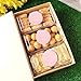 500 Pieces Home Made Stickers Labels 1.5 Inch Homemade with Love Stickers Round Baked with Love Stickers Pink for Packaging, Cookie Bags, Small Shop Local Handmade and Small Business Present