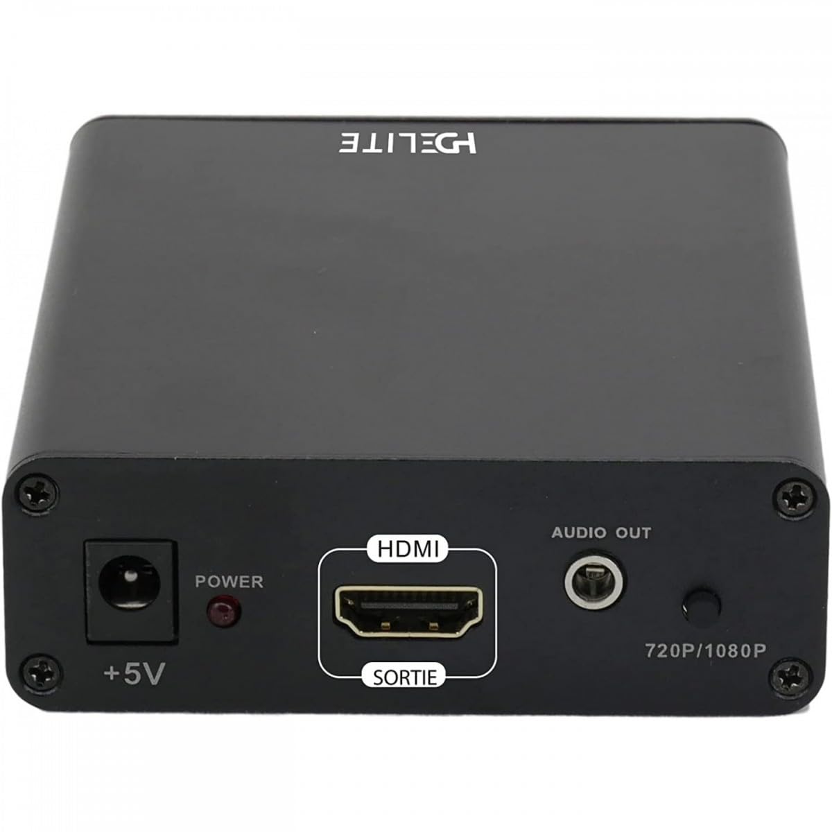 Convertisseur Peritel vers HDMI - Commutateur vidéo : Permet de gérer Une Source péritel vers Une Source HDMI - Jusqu'à 1080p@60Hz