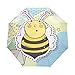 Mignon Abeille Autocollant Géométrique Parapluie Pliant Femme Homme Automatique Coupe-Vent Ultra-léger Parapluies de Voyage