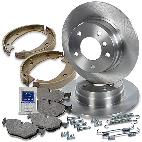 ATEC Germany Bremsenset Hinterachse inkl. Bremsscheiben Ø 280 mm Voll