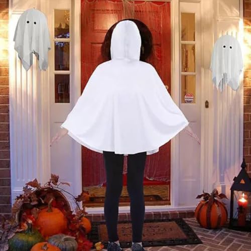 Disfraz de fantasma para niños que buscan una capa cómoda con capucha sin agobios 3