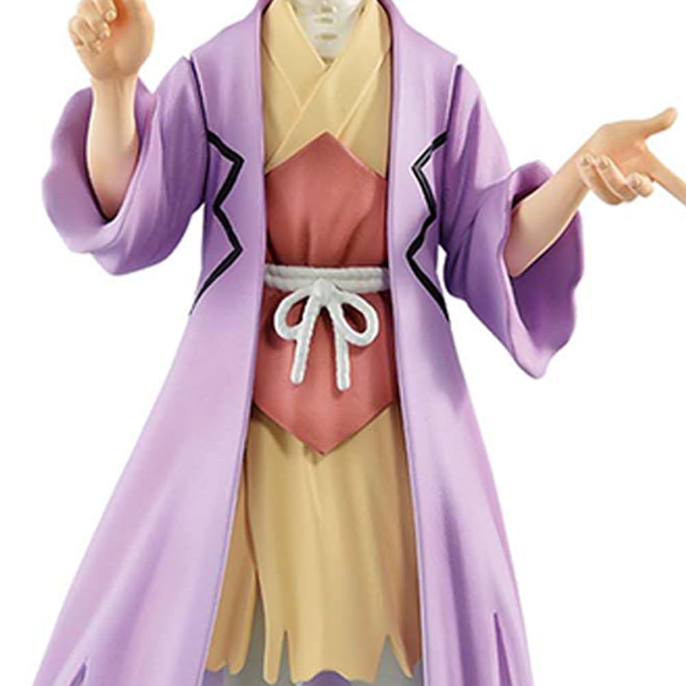 Asagiri Gen - Figura de acción de anime Ishigami Senkuu, figura de acción de pie, estatua de PVC, modelo de decoración de escritorio