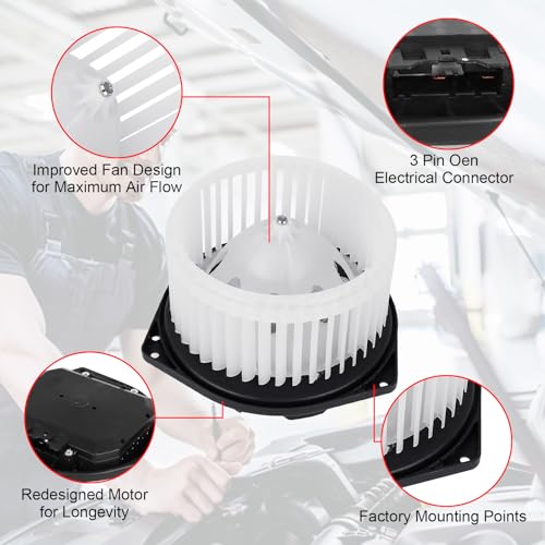 Image of AC Heater Blower Motor Fan Fit for Infiniti EX35 FX45 G25 M45 Q45 QX50 QX60