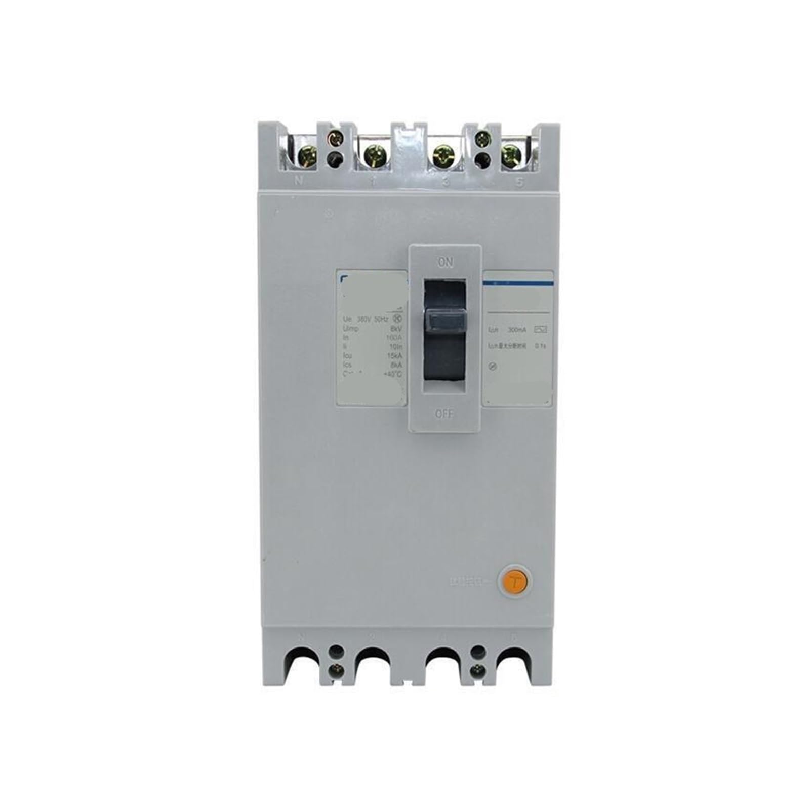 Disjoncteur de fuite DZ20L 315A boîtier robuste haute performance 30mA