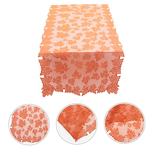 Tapis de table basse nappe thanksgiving et écharpe de commode feuilles d'automne