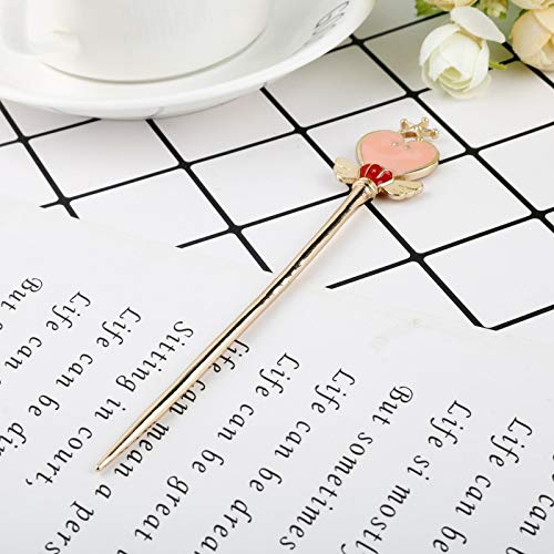Amazon.com : ZHIMING Sailor Moon Card Captor Sakura Hair Stick