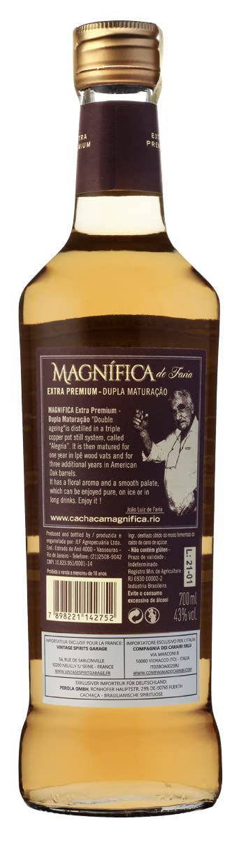 Magnífica Envelhecida Cachaça (1x700ml)
