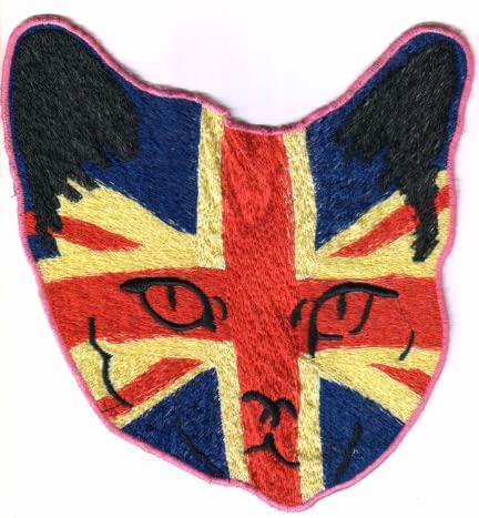 REENA Cat British flag1 pc Patche Sew on Patches Combo for Clothes Jackets Pants Jeans Bags Stitching .Multiocolor (New Patch 4) (B09QZYG26B) Amazon Price History, Amazon Price Tracker