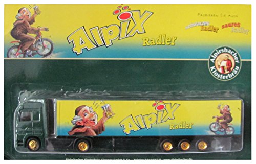 Preisvergleich Produktbild Alpirsbacher Klosterbräu Nr.09 - Alpix Radler - MB Actros - Sattelzug