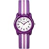 Timex – Reloj para niños con correa elástica, diseño de lagartos multicolor