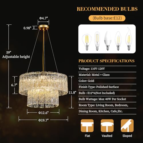 Luxury Crystal Chandelier Modern Design