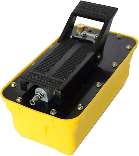 Miniatura 6 de Eapmic Bomba hidráulica de aire 10000PSI Bomba de pie hidráulica de aire Presión 2.3L Depósito Bomba hidráulica accionada por pie Bomba hidráulica