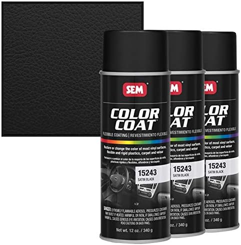 Sem Products 15243 Satin Black Color Coat - 12 oz (3)