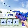 51uc5k+yfzl - 3-Pack LED Airplane Toy, Foam Glider with Plane Launcher - Catapult Plane with 2 Flight Modes, Kids Gifts Flying Toy for 3 4 5 6 7 8 9 10 11 12 Year Old Boys Girls