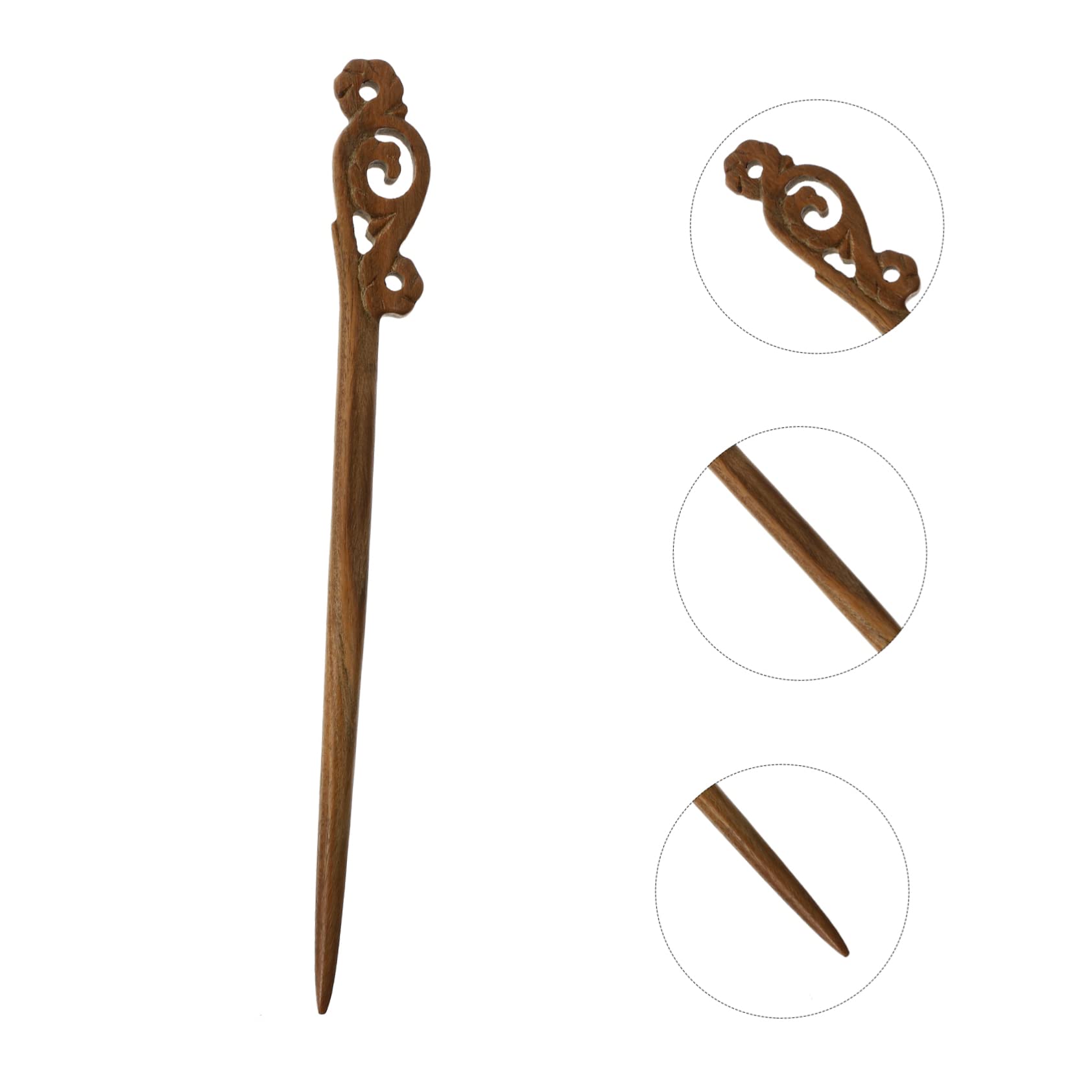 Beavorty 5stücke Vintage Haarnadel Für Damen Antikes Design Chinesischer Haarstab Sandelholz Stilvolles Haaraccessoire Für Han-kleidung Leicht Und Tragbar Für Besondere Anlässe