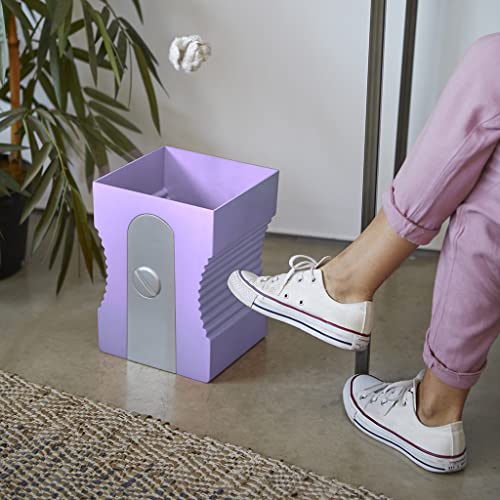Balvi-Papelera-Sharpener-Color-Malva-Original-y-Divertida-En-Forma-de-sacapuntas-Plastico