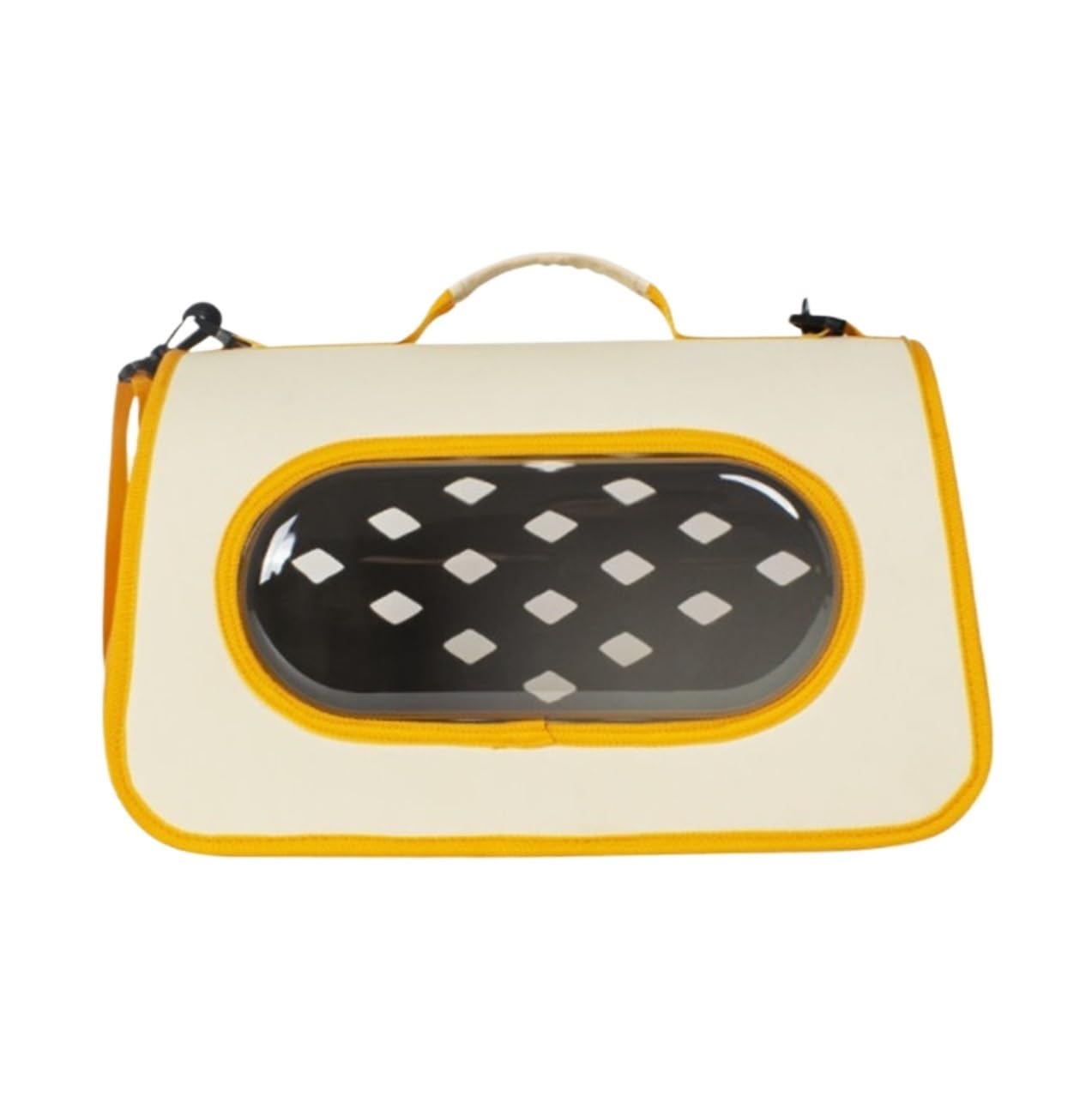 Zaino Animali Zaino per Animali Domestici Portatile Borse per Trasportini per Borsa per da Viaggio in Uscita per Gatti Animale(Yellow)