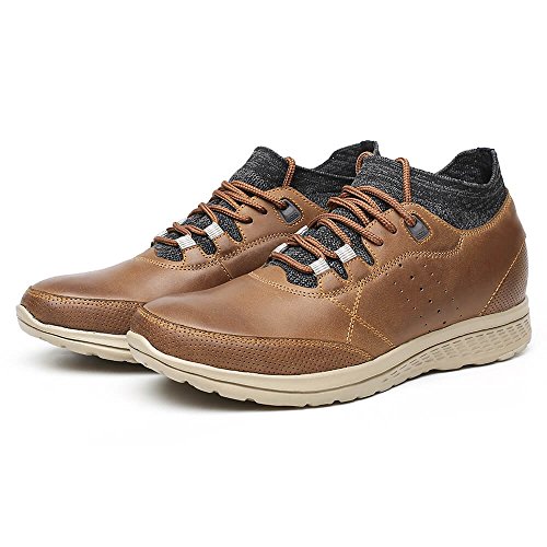 Image of CHAMARIPA Men's Sneakers with Invisible Height Increasing