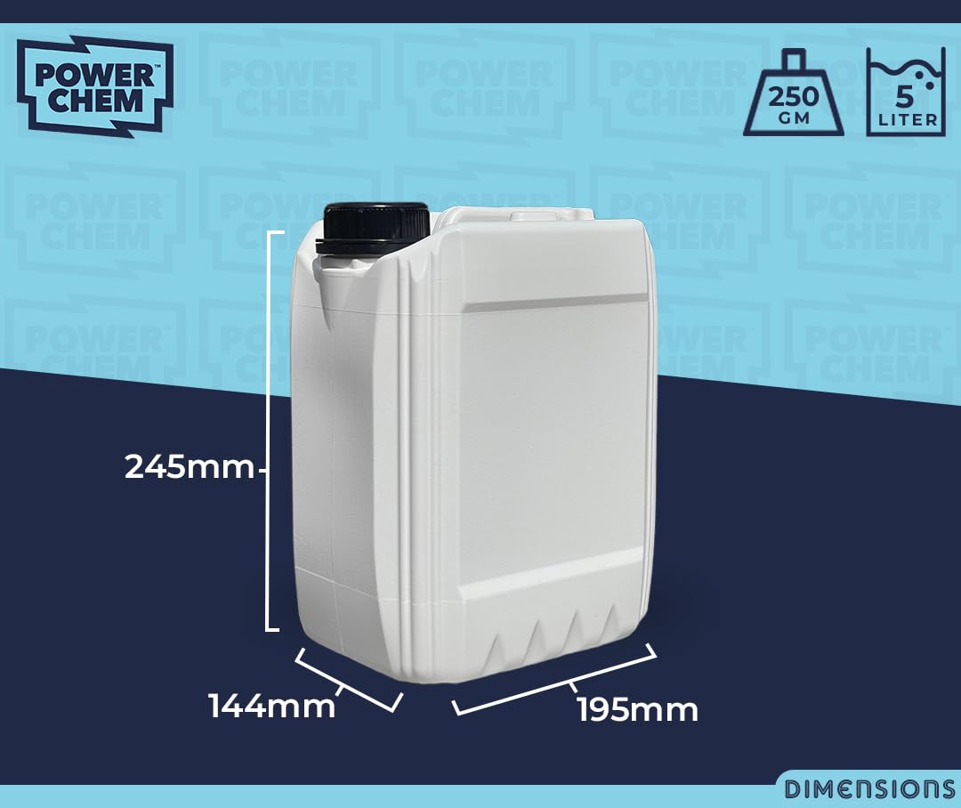 Tanica – Contenitore per bottiglie impilabile approvato dalle Nazioni Unite + tappo antimanomissione, perfetto per la conservazione di liquidi d'acqua (5 l, 1)