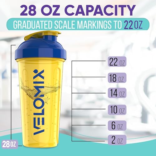 -2 Pack- 28 oz Protein Shaker Bottles for Protein Mixes - 2x Wire Whisk | Leak Proof Shaker Cups for Protein Shakes | Protein Shaker Bottle Pack (Stand Strong Pack)