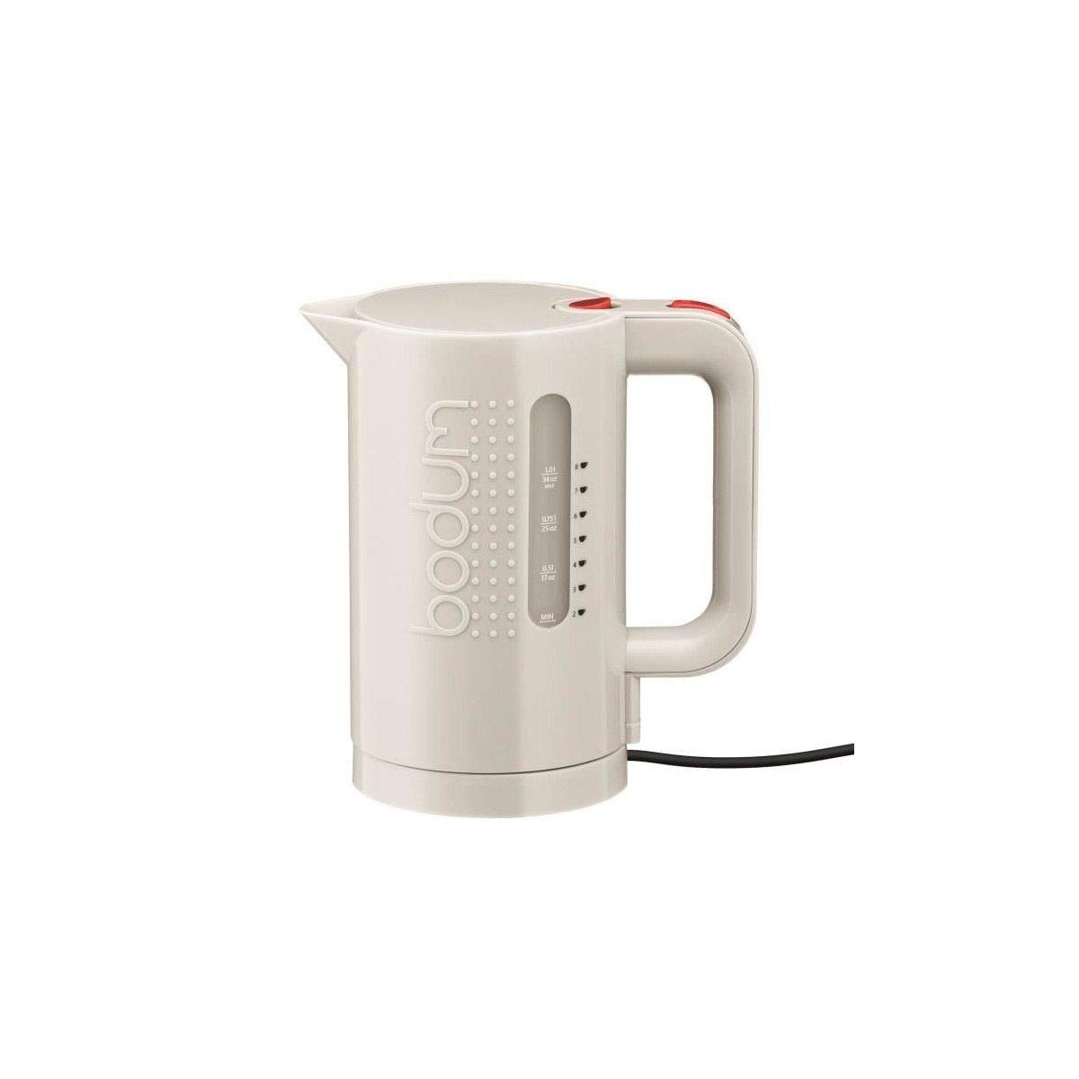 Bodum - 11154-913EURO - Bistro - czajnik elektryczny - 1 l - kremowy biały