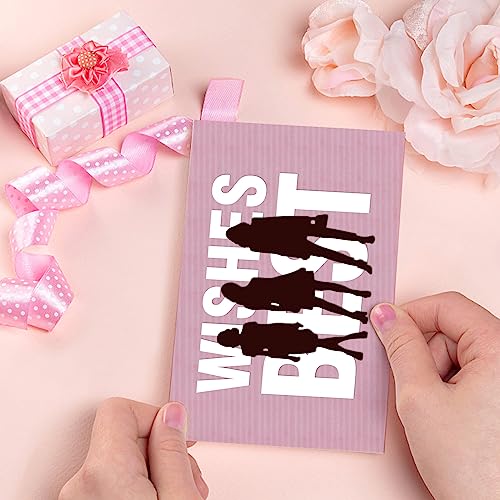 GLOBLELAND Woman Friendship Cutting Dies Fashion Lady Carbon Steel Cut Die Character Embossing Stencils Template for Decorative Embossing Paper Card DIY Scrapbooking Album Craft - Image 2