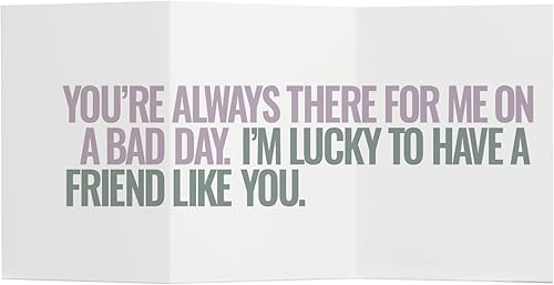 Miniatura 3 de Prank Pack Tarjeta de felicitación para todos los días, paquete de 4 tarjetas de felicitación  Bad Year, Thanks for Nothing, You're a Bad Friend,